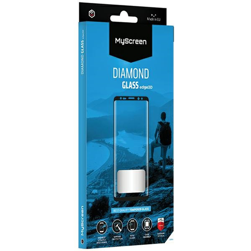 Honor Magic6 Lite 5G MS Diamond Glass Edge 3D fekete üvegfólia