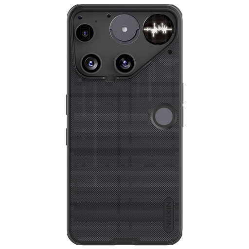  Nothing Phone 3 fekete Nillkin Super Frosted PRO hátlap tok
