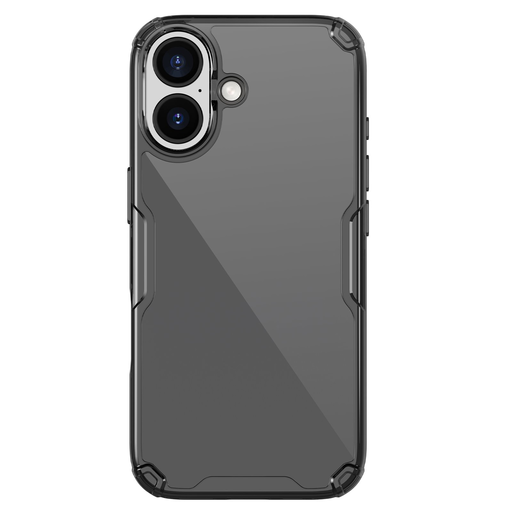  Apple iPhone 17 Átlátszó Fekete Nillkin Nature TPU PRO tok