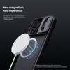  Apple iPhone 17 Pro Fekete Nillkin CamShield PRO Mágneses tok - 1. kép