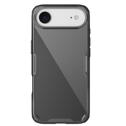 Apple iPhone 17 Air fliptok Átlátszó Fekete Nillkin Nature TPU PRO tok
