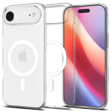 iPhone 17 Air Spigen Liquid Crystal Mag Magsafe Átlátszó/fehér tok