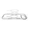 iPhone 17 Air Spigen Liquid Crystal Mag Magsafe Átlátszó/fehér tok - 3. kép