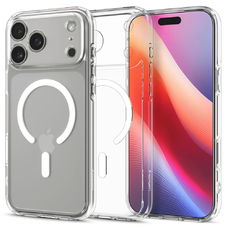 iPhone 17 Pro Spigen Ultra Hybrid Mag Magsafe tok Átlátszó/fehér