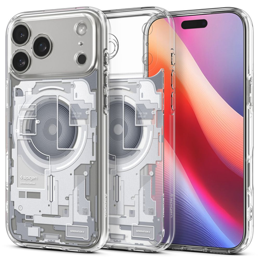 iPhone 17 Pro Spigen Ultra Hybrid Mag Magsafe Zero One Fehér tok iPhone 17 Pro Spigen Ultra Hybrid Mag Magsafe Zero One Fehér tok