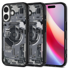 iPhone 17 Spigen Ultra Hybrid Mag Magsafe Zero One Fekete tok