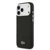  iPhone 17 Pro Max Fekete Lacoste Iconic Petit Pique Camera Stand MagSafe tok - 0. kép