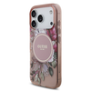  iPhone 17 Pro Pink Guess IML Flowers Strap MagSafe tok - 0. kép