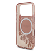  iPhone 17 Pro Pink Guess IML Flowers Strap MagSafe tok - 3. kép