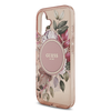  iPhone 17 Pink Guess IML Flowers Pánt MagSafe tok - 2. kép