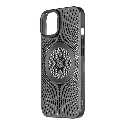 Apple iPhone 15 Fekete OBAL:ME MagNetix Float fliptok