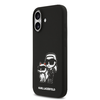  iPhone 17 Fekete Karl Lagerfeld Liquid Silicone K&CH Sketch MagSafe tok - 0. kép