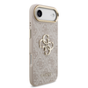  iPhone 17 Air Pink Guess PU Leather 4G Metal Logo Arany Keretes tok - 2. kép