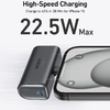 Powerbank Anker Nano USB-C Verzió, 5000mAh, 22.5W, PD, Fekete - 1. kép
