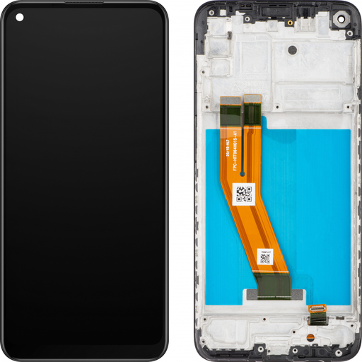 LCD kijelző modul Samsung Galaxy A11 A115 / M11 M115, utángyártott, fekete