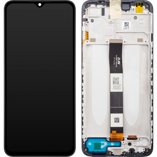 Xiaomi Redmi 9AT LCD Kijelzőmodul, Fekete