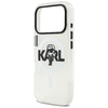 iPhone 17 Pro Átlátszó Karl Lagerfeld - IML MagSafe Sketch Logo (KLHMP17LHGKIGKBT) tok - 2. kép