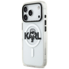iPhone 17 Pro Átlátszó Karl Lagerfeld - IML MagSafe Sketch Logo (KLHMP17LHGKIGKBT) tok - 3. kép