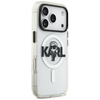 iPhone 17 Pro Átlátszó Karl Lagerfeld - IML MagSafe Sketch Logo (KLHMP17LHGKIGKBT) tok - 4. kép
