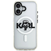 iPhone 17 - Karl Lagerfeld IML MagSafe Sketch Logo (KLHMP17SHGKIGKBT) - Átlátszó Karl tok - 1. kép