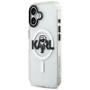 iPhone 17 - Karl Lagerfeld IML MagSafe Sketch Logo (KLHMP17SHGKIGKBT) - Átlátszó Karl tok - 2. kép