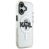 iPhone 17 - Karl Lagerfeld IML MagSafe Sketch Logo (KLHMP17SHGKIGKBT) - Átlátszó Karl tok - 4. kép