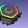 Vízhűtés Cooler Master MasterLiquid 240 Core II ARGB (fekete) - 4. kép