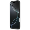 iPhone 17 Pro Max Mercedes Leather Star Pattern Stripes MagSafe tok fekete - 3. kép
