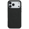 iPhone 17 Pro Max Mercedes Leather Vintage Logo tok fekete - 1. kép