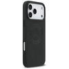 iPhone 17 Pro Max Mercedes Leather Vintage Logo tok fekete - 2. kép