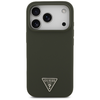 iPhone 17 Pro Khaki Guess - Silicone Triangle Logo MagSafe (GUHMP17LSCTRLMA) tok - 0. kép
