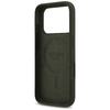 iPhone 17 Pro Khaki Guess - Silicone Triangle Logo MagSafe (GUHMP17LSCTRLMA) tok - 3. kép