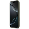 iPhone 17 Pro Max Guess - Silicone Triangle Logo MagSafe (GUHMP17XSCTRLMA) - Khaki tok - 1. kép