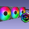 Cooler Master MasterLiquid 360 Core II ARGB vízhűtő (fekete) - 3. kép