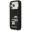 iPhone 17 Pro Fekete Karl Lagerfeld - Silicone Sketch & Logo (KLHMP17LSKCGRGOK) - Karl&Choupette tok - 0. kép