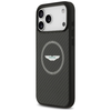 iPhone 17 Pro Max Aston Martin HC Kevlar Counter Design MagSafe fekete tok - 0. kép