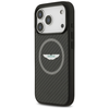 iPhone 17 Pro Aston Martin HC Kevlar Counter Design MagSafe tok fekete - 0. kép