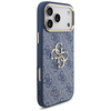 iPhone 17 Pro Max Guess 4G Big 4G Classic Logo kék arany tok - 2. kép