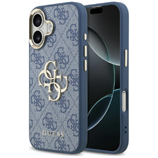 iPhone 17 Guess 4G Big 4G Classic Logo kék arany tok