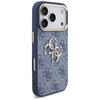iPhone 17 Pro Guess 4G Big 4G Classic Logo kék arany tok - 2. kép