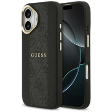 iPhone 17 Guess 4G Stripe MagSafe fekete tok