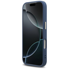 iPhone 17 Pro Guess 4G Triangle Logo MagSafe tok kék arany - 3. kép