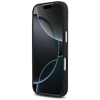 iPhone 17 Pro Guess Glitter Triangle Logo MagSafe fekete tok - 3. kép