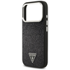 iPhone 17 Pro Guess Glitter Triangle Logo MagSafe fekete tok - 4. kép