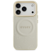 iPhone 17 Pro Guess Peony Hot Stamp MagSafe tok bézs - 1. kép