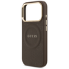 iPhone 17 Pro Guess Peony Hot Stamp MagSafe tok barna - 4. kép