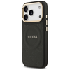 iPhone 17 Pro Guess Peony Hot Stamp MagSafe fekete tok - 0. kép