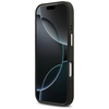 iPhone 17 Pro Guess Peony Hot Stamp MagSafe fekete tok - 3. kép