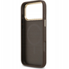 iPhone 17 Pro Max Guess Peony Hot Stamp MagSafe barna tok - 1. kép