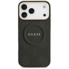 iPhone 17 Pro Max Guess Peony Hot Stamp MagSafe fekete tok - 1. kép